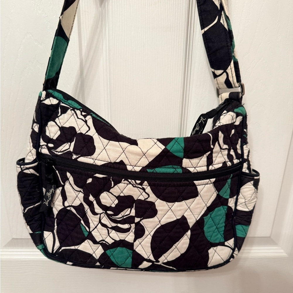 Vera Bradley Little Hipster in Imperial Rose Pattern Crossbody Purse Bag NWOT